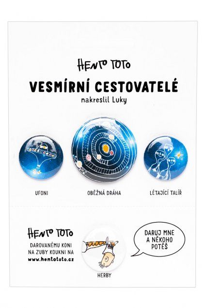 hento toto vesmírní cestovatelé